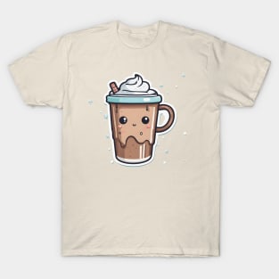 kawaii cup of hot chocolate T-Shirt